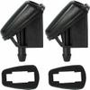 2 /items Car Front Window Windscreen Wiper Washer Nozzles Jet Wiper Nozzle for Mini Cooper One R50 R52 R53 2001-2005 2006 2007 61667061614 61667061611 Replacement view 1