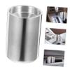Anneome Stainless Steel Car Ashtray with Deep Funnel Design Smokeless Portable Ash Tray Fits Cup Holders for Office Home Bedroom Use view 4