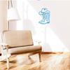 2 Pcs - No Background - Waterproof Car Sticker Decal of Cowboy Boots Sticker Design for Rustic Decor and Western-Themed Home Decorations (Azure Blue, 5.6'' x 7.9'') |K17563BE view 4