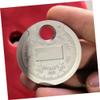 HAKIDZEL Engine Spark Plug Gap Gauge Zinc Alloy Coin Type Sparkplug Caliper High-Precision Ignition Tool Compact Lightweight for Car Engine Gap Measurement view 2