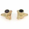 DIY Go Kart Steering Strut Knuckle Spindle Wheel Hub, Compatible with 110cc/168F/200F Karting/Go-Kart/Buggy/ATV/UTV/Quad Bike - Replacement Suspension & Steering Assembly Parts(E-1 Pair Hub 15mm) view 2