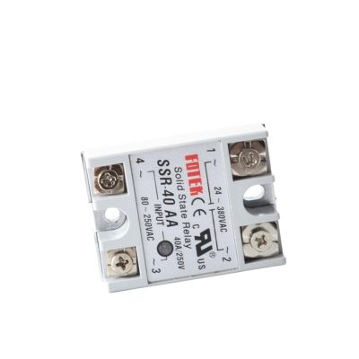 40A Relay SSR-40AA Input 80-250VAC Output 24-380VAC