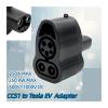 EV Charger Adapter, Compatible with Tesla Model 3/Model X/Model Y/Model S/Cybertruck, CCS1 to AC/DC 250KW Converter,Fast Charging Adapter(CCS1 to AC DC) view 2
