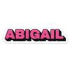 Abigail Name Sticker - Waterproof Vinyl Decal for Car Bumper, Water Bottle Laptop Bike Luggage Phone Cases Wall Window, Sticker - 5'' Longer Side view 1