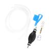 Parliky Manual Hand Fuel Transfer Pump Kit with PVC Hose Gasoline Siphon Pump for Efficient Fuel Extraction Lightweight Plastic Construction Anti-backflow Design for Cars and Equipment view 1