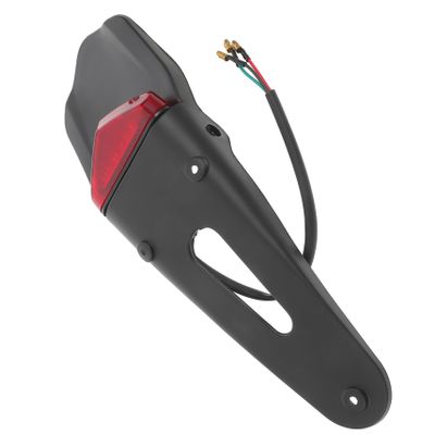 FELTECHELECTR LED Rear Tail Light Assembly for Motorcycles High Brightness Brake Light Weather-resistant Motorbike Taillight Easy Installation Compatible with Various Brands and Models Stylish