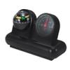 Gogogmee Accurate Car Compass and Thermometer Dashboard Ornament Rotatable Vehicle Navigation Instrument with Precise Temperature Reading Sleek Minimalist Design for Cars and Trucks view 1