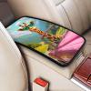 Cute Giraffe Memory Foam Car Armrest Cover, Universal Center Console Pad Waterproof Pu Leather Elbow Rest for Driving Comfort&Pressure Relief Fits Cars, Suvs, Trucks Perfect for Road Trip[2] view 2