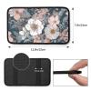 Flowers Memory Foam Car Armrest Cover, Universal Center Console Pad Waterproof Pu Leather Elbow Rest for Driving Comfort&Pressure Relief Fits Cars, Suvs, Trucks Perfect for Road Trip[144] view 3