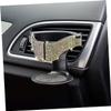 Mikinona Rhinestone Air Outlet Cup Holder for Car Non-Skid Vent Adapter Secure Drink Holder for Water Bottles and Canned Beverages Stylish Vehicle Mounted Beverage Accessory view 3