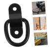 Gogogmee 4pcs Heavy Duty D-Ring Tie Down Anchors with Screws for Trailers Cargo Lashing Rings Surface Mount Brackets Compact Trailer Accessories view 3
