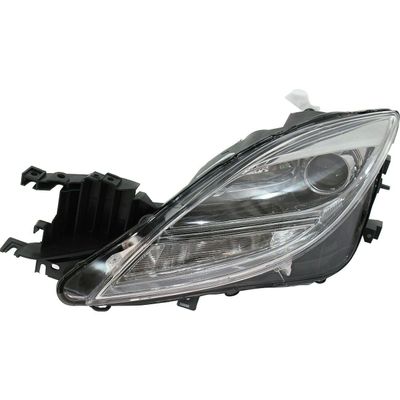 WOYONFIT for Mazda 6 2009-2010 Left Side Hand Headlight Headlamp Light Clear Lens GS3L510L0G