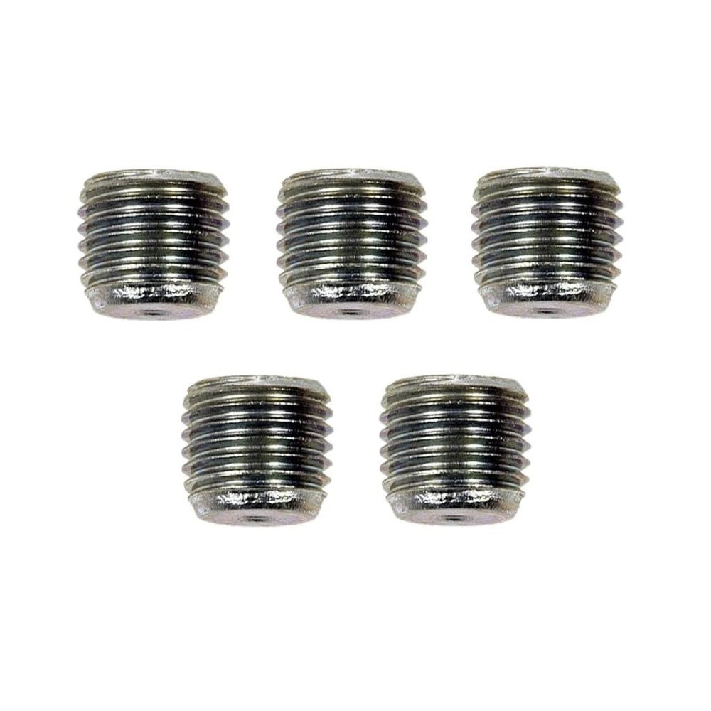 KarParts360 For Pontiac Sunfire 1995 Cylinder Head Plugs | Steel Material | 0.21 Inches Closed End Diameter | 0.4 Inches Open End Diameter | Replacement For 10040001, 24572543