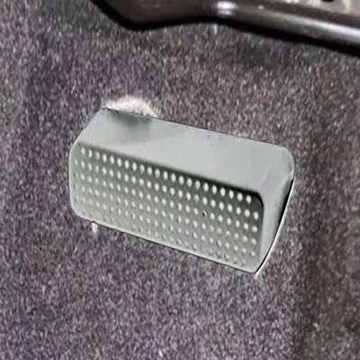 Mrregqic Auto Accessories Fit for Mitsubishi Outlander 2018 Bottom air Vent Trim (Matte Silver) ABS 2 PCS