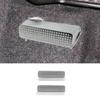 Mrregqic Auto Accessories Fit for Mitsubishi Outlander 2018 Bottom air Vent Trim (Matte Silver) ABS 2 PCS view 2