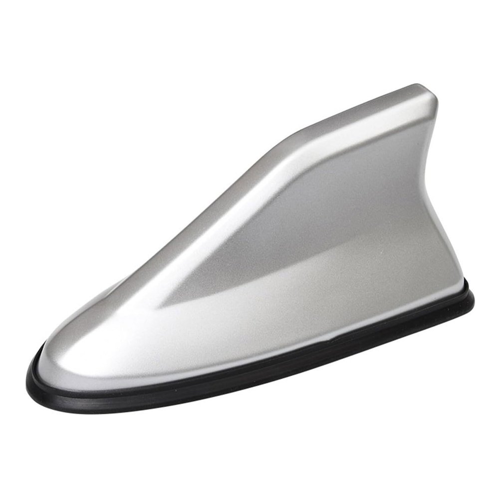 Car Shark Fin Aerial Antenna for BMW M4 Convertible G83 2021 2022 2023 2024 2025, Shark Fin Antenna Topper Roof Aerial Cover Trim, Car Accessories,Silver