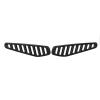 2PCS Car Hood Air Vent Trim Cover, Glossy ABS Replacement for All Year, Bonnet Vent Scoop with Air Intake, Auto Parts for Most Vehicles view 2
