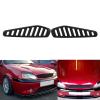 2PCS Car Hood Air Vent Trim Cover, Glossy ABS Replacement for All Year, Bonnet Vent Scoop with Air Intake, Auto Parts for Most Vehicles view 3