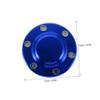 GRIRIW Aluminum Alloy Car Wheel Center Caps Blue Center Decoration Rim Protector Automotive Replacement Cover view 2