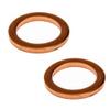 KarParts360 For Mercedes-Benz Maybach S560 2019 Engine Oil Drain Plug Gaskets | 2 Pieces | Copper Material | Replacement For 7603014106, 7603-012102 view 1