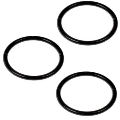 KarParts360 for Buick Encore 2013-2021 Engine Oil Drain Plug Gasket | 3 Pieces | Rubber Material | Black | 0.807 Inches Inside Diameter | Replacement for 55569307