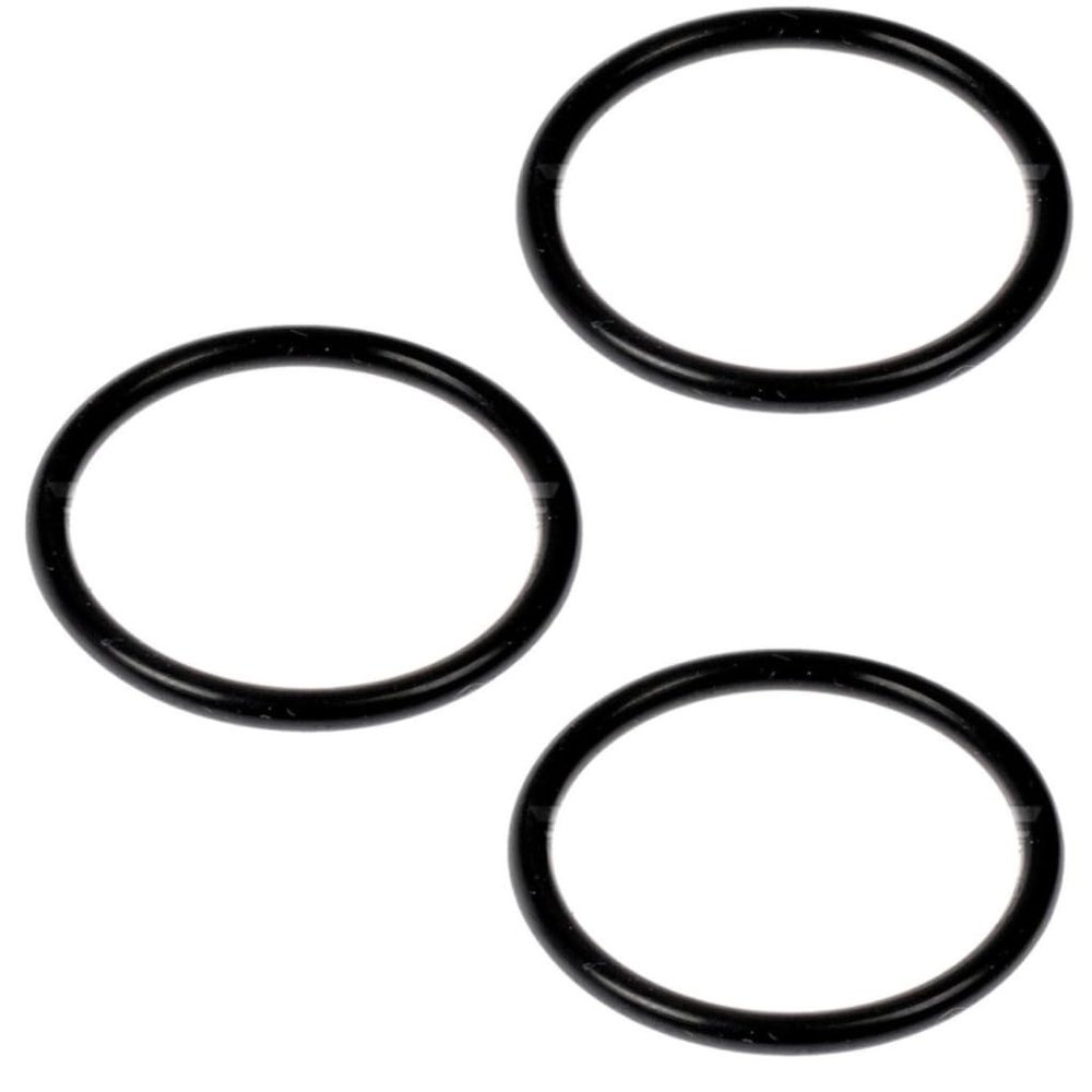 KarParts360 for Buick Encore 2013-2021 Engine Oil Drain Plug Gasket | 3 Pieces | Rubber Material | Black | 0.807 Inches Inside Diameter | Replacement for 55569307