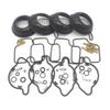 JOEBO Carburetor Gasket 4SET for CBR600 F4 1999-2000 Carburetor Repair Kit Plunger Diaphragm Carburetor Kit view 1