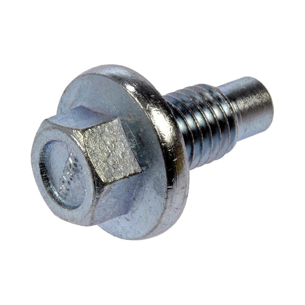KarParts360 For Pontiac Sunbird 1994 Oil Drain Plug | Steel Material | Silver | 5.8 Bolt Grade | Conventional Drain Method | Replacement For 12552966, 3522351