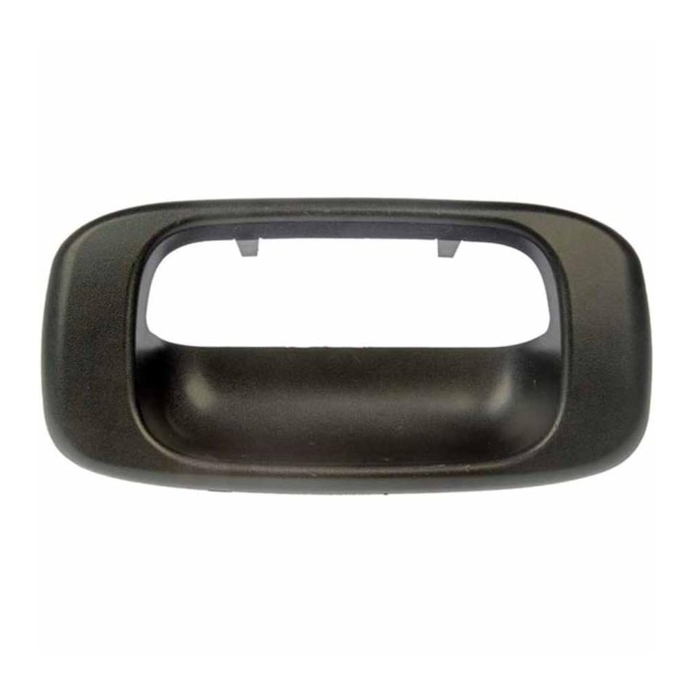 KarParts360 for GMC Sierra 2500 HD/Sierra 3500 2001 02 03 04 05 2006 Tailgate Handle Bezel | Made of Plastic | Black | Clip On Attachment Type | Replacement for 15046512, 15228539