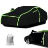 Car Cover for Pontiac Grand Am 5gen Sedan 1999-2004 All-Weather Waterproof Protection UV Resistant Dust Proof Outdoor Indoor Use Easy Install Custom Fit view 1