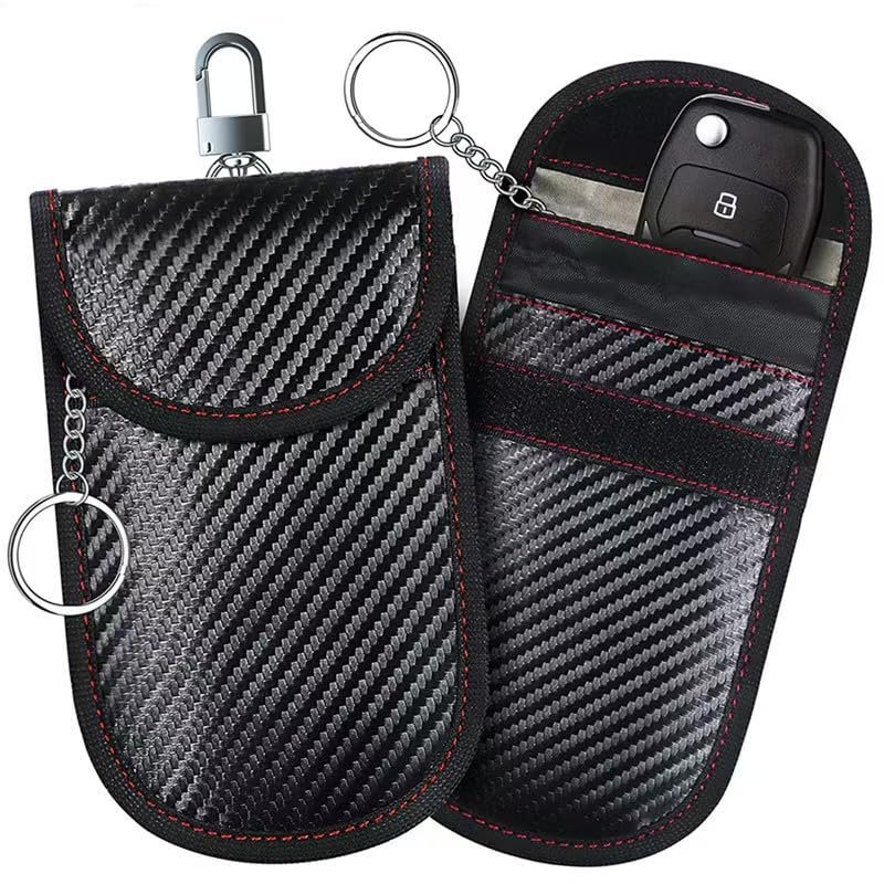 DTNITOU Car Key case for Tesla Model Y 2021-2025, Leather Car Key Chain Keychain Holder for Remote Key Fob
