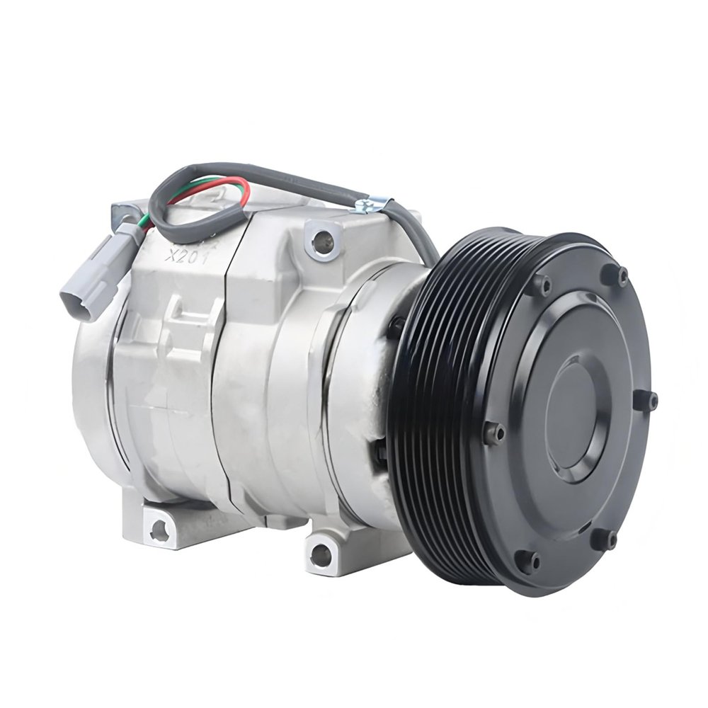 Air Conditioning Compressor 3050325 Compatible for CAT C9 C9.3 C-13 C13 C15 C18 C7 Engine 330C 324D 325D E325D 330D 345C E329D E336D Excavator