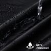 Waterproof car Cover Custom Fit for Benz SLC-Class SLC180,Outdoor Full Cover,All Weather Protection Benz Car Cover,Sun Rain Snow Dust Uv Protection,with Reflective Strips(Color:Black-Orange) view 2