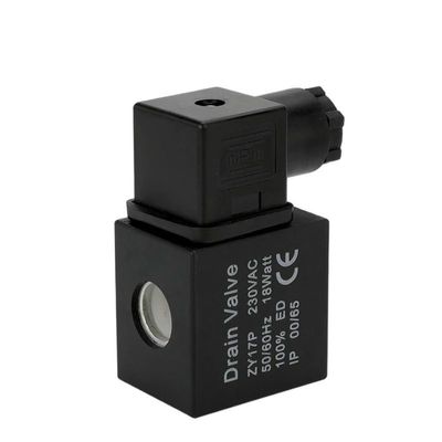 1/2 Electronic Drain Valve Air Compressor Filter Dry Air Storage Tank Drain Cooler Dry Electromechanical Magnetic Valve 220v(Coil)