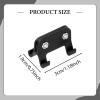 Aymzbd Cycling Number Plate Holder Bike Number Plate Holder Lightweight Multifunction with Stickers Seatpost Mount for Competition view 3