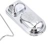 Chrome Brake Master Cylinder Cover Single Bail Cap Metal Strong Structure for Passenger Cars 1973 to 1983 view 4