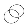 Motorcycle Engine Piston Rings Kit Bore STD Size 66mm For YFS200 IT175 IT200 3JM-11601-00-00 view 3