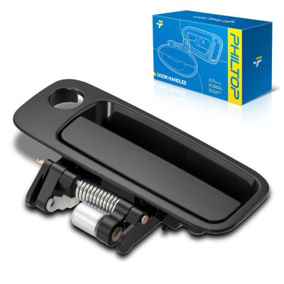 PHILTOP Exterior Door Handle Front Left Driver Side 1Pcs for 1997-2001 Toyota Camry, Replaces# TO1310114, 6922033040, 6922033040C0, 6922033041C0