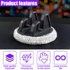 YoRise Bling Car Phone Holder, Rhinestone 360 Adjustable Car Dashboard Navigation Mount, Self-Adhesive Center Console Cellphone Stand, Universal Vehicle Smartphone Bracket for Most Cars (White) view 4
