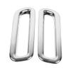 Rear Fog Light Cover Trim Frame Moulding Premium ABS Chrome Plated Durable Protective Decorative Accessory for Vitara 2016 2018 Silver 2Pcs view 4