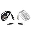 1pcs 2/4/5Pin 2.54mm Pitch USB Magnetic Charging Cable Male Female PogoPin Connector DC Power Wire Magnets Contact(Black 4Pin) view 1