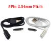 1pcs 2/4/5Pin 2.54mm Pitch USB Magnetic Charging Cable Male Female PogoPin Connector DC Power Wire Magnets Contact(Black 4Pin) view 4