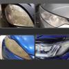 Headlight Restoration Kit - 3-Step Polish System, UV Block Coating Headlights Restoration Tool, Automotive Headlight Repair Cleaning Paste with Scratch Remover| Automotive Lens Cleaner for Car Truck view 4
