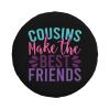 Cousins Make The Best Friends Spare Tire Cover Trailer Tire Covers for Truck SUV Camper Vehicle Wheel Cover Waterproof Sun Dust Protection view 2