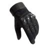 kkrrammii 1 Pair of Gloves for Men Touchscreen Motorcycle Cycling Hunting Outdoor Work Warm Full Finger Protective Gloves (Black, S(Suitable for 18-20cm Hand Circumference)) view 1