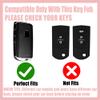 Rayslesan Cute Key Fob Cover with Rhinestone Bear Charm, Bling TPU Smart Key Case for Women, Compatible with Mazda 3 6,CX-30 CX-5 CX-50 CX-60 CX-70 CX-90, MX-5 Miata (Gold Pink) view 2