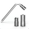 Heavy Duty Alloy Steel Clutches Plate Nut Removal Tool Two Head Design for CG125 JH70 Motorcycle Repair Maintenance High Strength Clutch Nut Cap Tool view 3