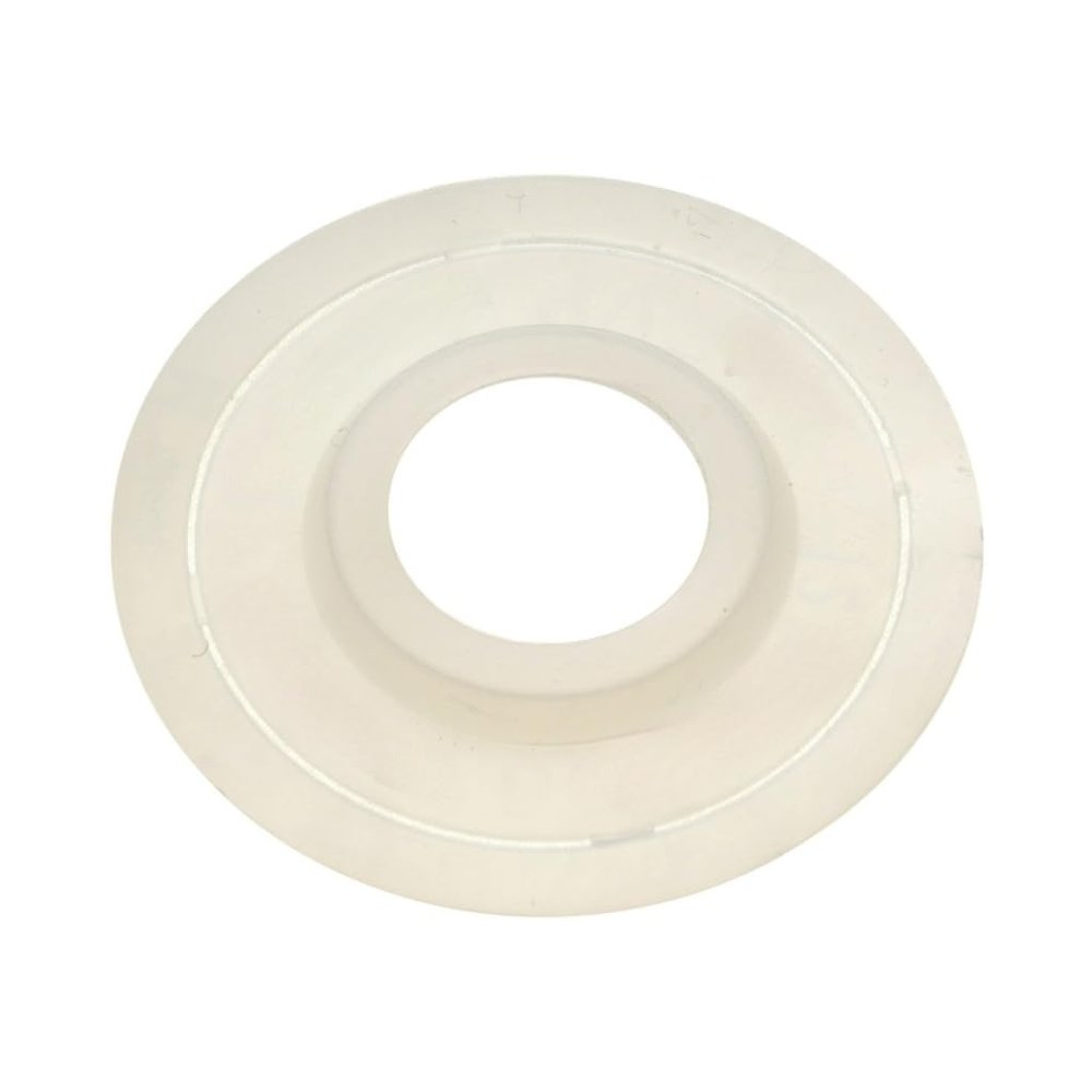 KarParts360 Window Handle Washer | Plastic | White | 0.715; 0.77; 0.65 Inches Inside Diameter | 2; 1.75 Inches Outside Diameter | 0.025 Inches Thickness