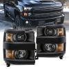 JSBOYAT Fits for 2015-2019 Chevy Silverado 2500 3500 HD Headlight Assembly view 1