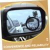 Happyyami Adjustable Car Blind Spot Mirrors Wide Angle Rearview Side Mirror Auxiliary Safety for Drivers Easy Install Automotive Exterior Accessories view 3